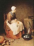 Jean Baptiste Simeon Chardin The Kitchen Maid (mk08) oil painting picture wholesale